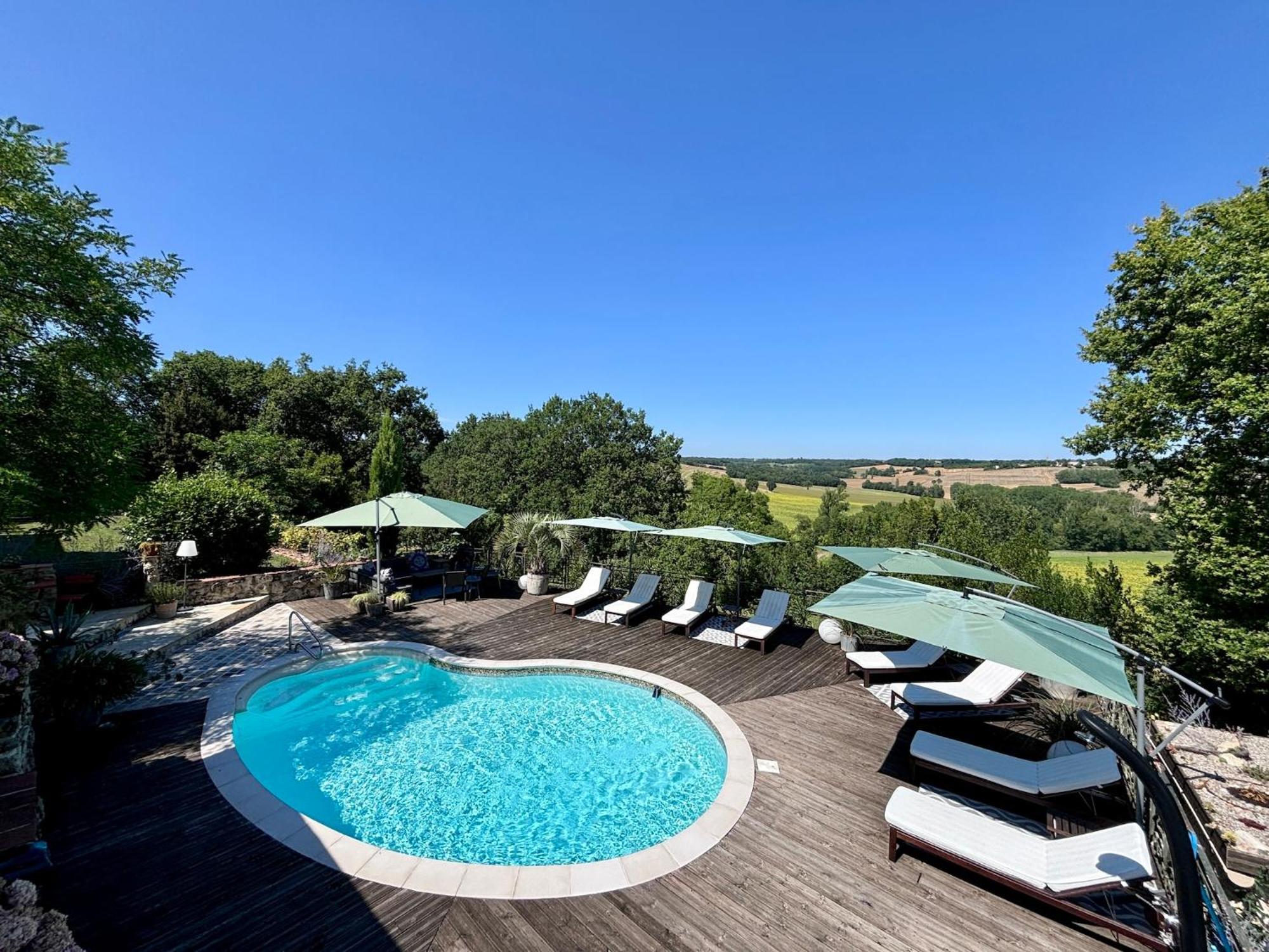 Maison Murier Otel Fayssac Dış mekan fotoğraf